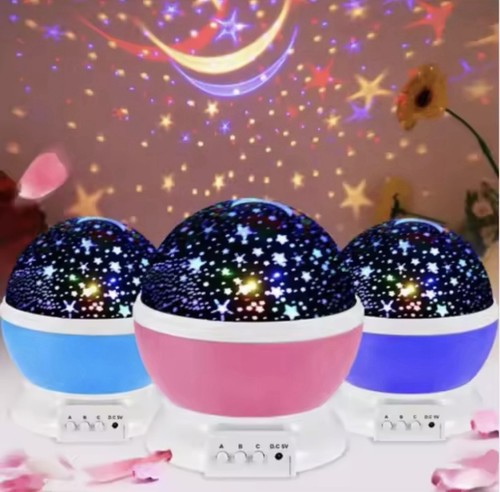 Proiettore notturno con luna - , e