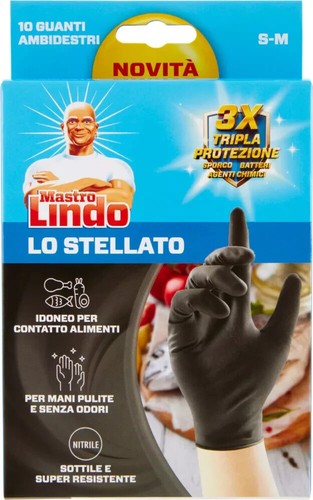 Guanti mastro lindo stellato - guanti,