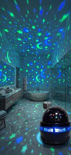 Proiettore stelle luna led - stelle,